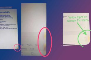 Защо се получава жълто петно на дисплея? Причини и как да го премахнем? Ивици, обезцветяване и